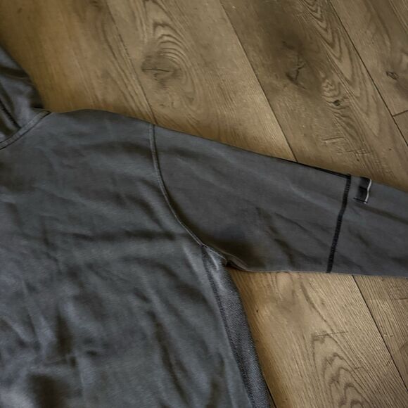 Nike Sportswear Club French Terry Pullover Gray Medium Hoodie Sweatsuit - Picture 11 of 16